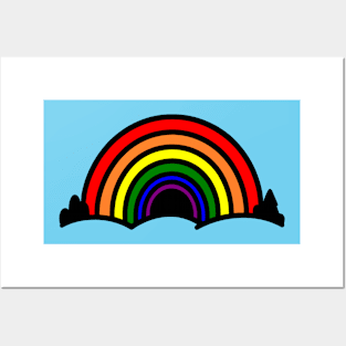 Rainbow Posters and Art